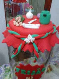 pote de feijão